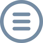 Bars Circle SVG Icon